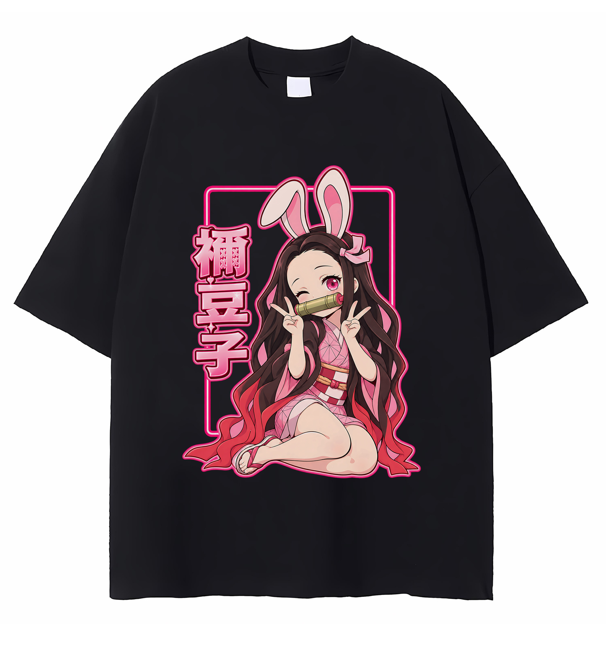 Demon Slayer Bunny Nezuko T-shirt Demon Slayer Bunny Nezuko T-shirt
