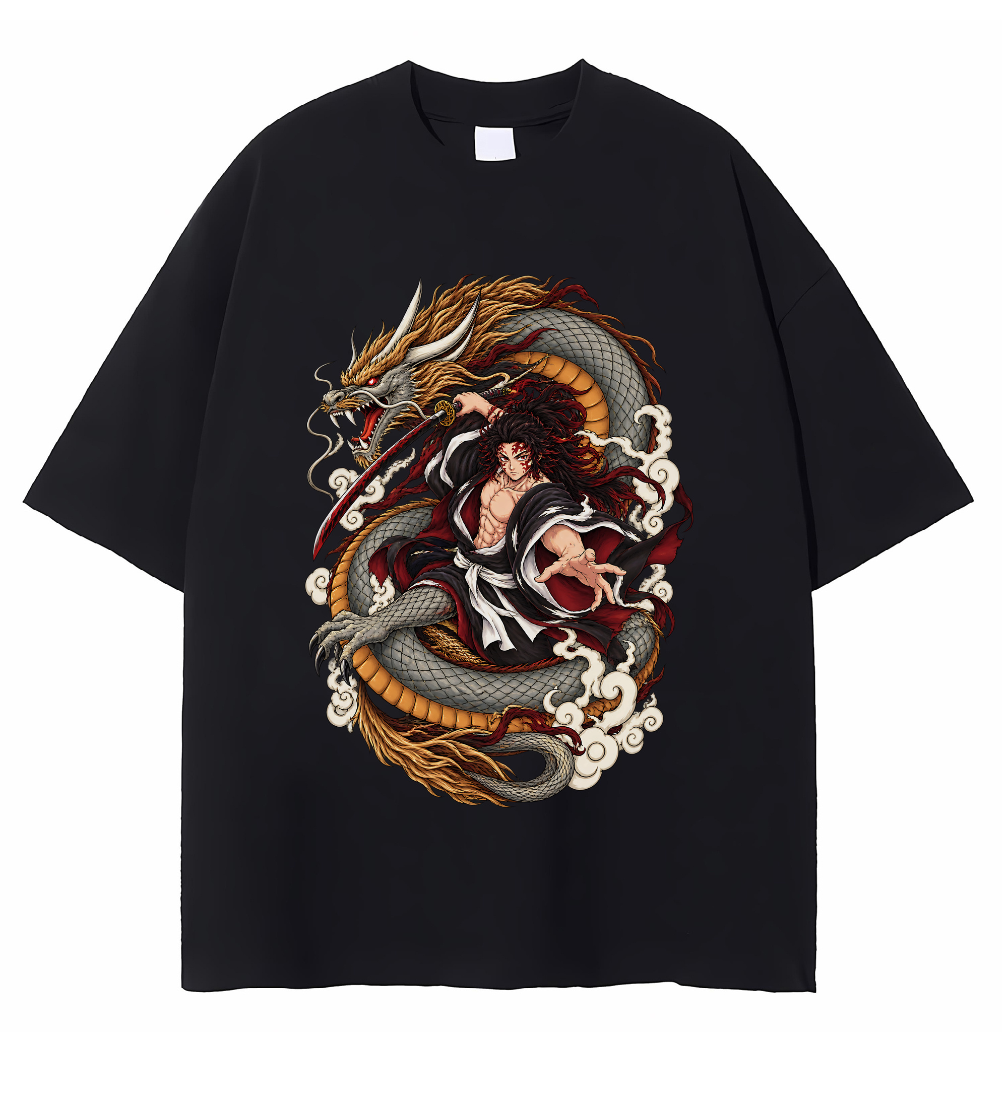 Demon Slayer Dragon Darkness T-shirt Demon Slayer Dragon Darkness T-shirt