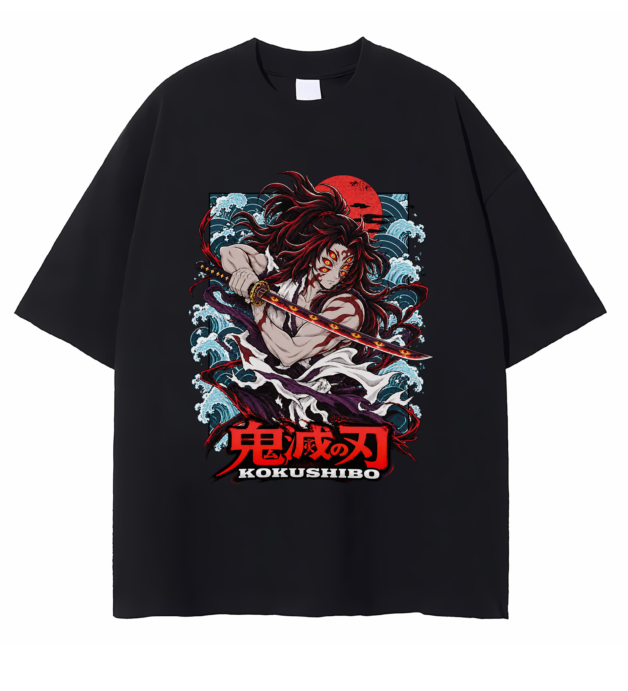 Demon Slayer Kokushibo Kizuki T-shirt Demon Slayer Kokushibo Kizuki T-shirt