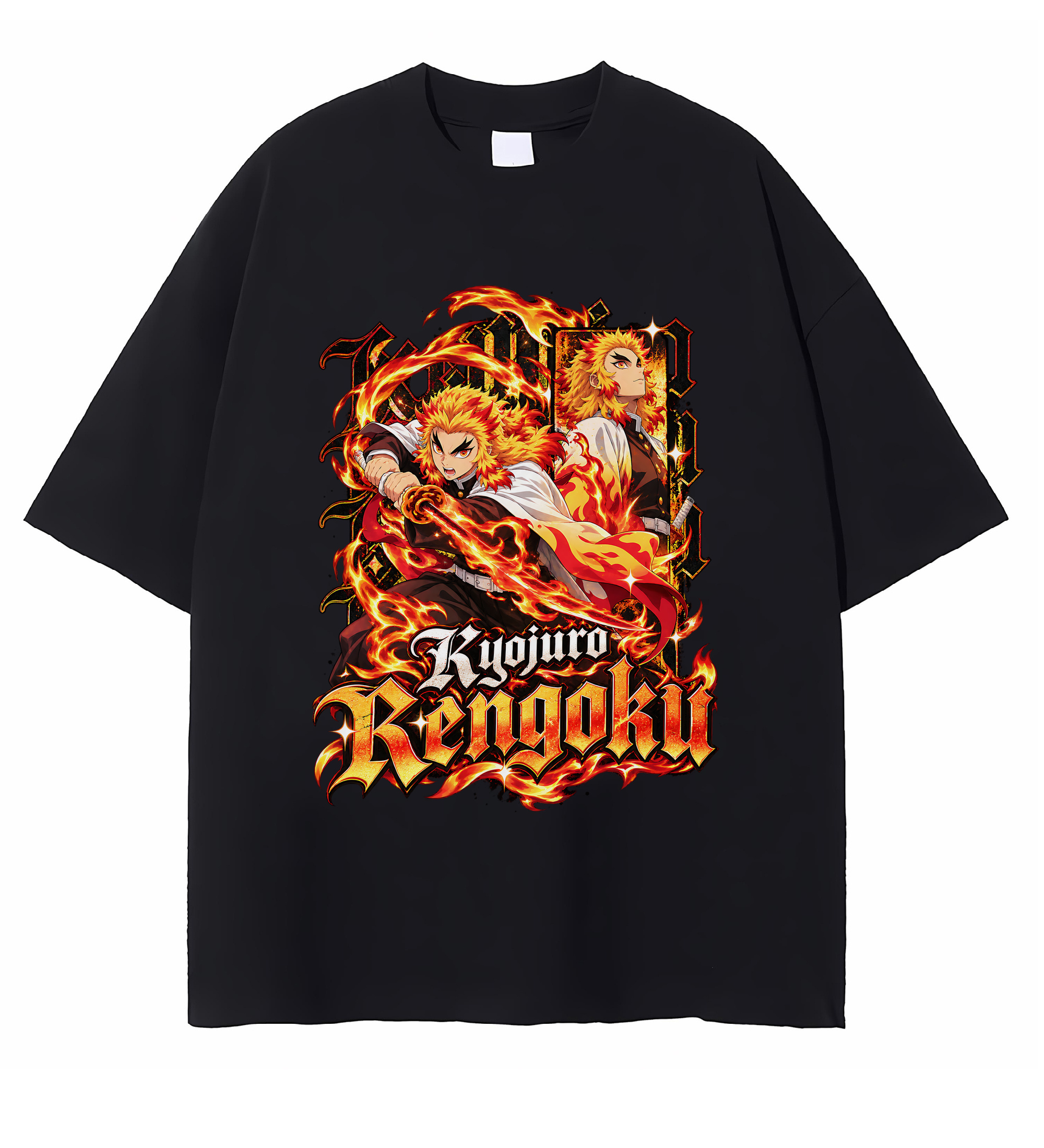 Demon Slayer Kyojuro T-shirt Demon Slayer Kyojuro T-shirt