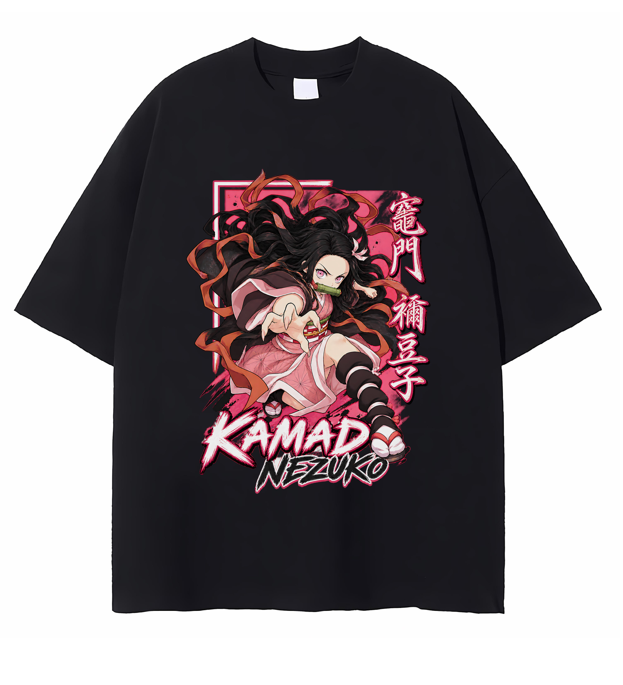 Demon Slayer Nezuko Pink T-shirt Demon Slayer Nezuko Pink T-shirt