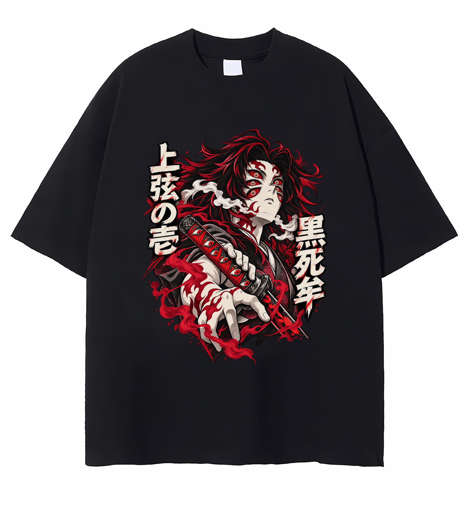 Demon Slayer Upper Rank One Kokushibo T-shirt Demon Slayer Upper Rank One Kokushibo T-shirt